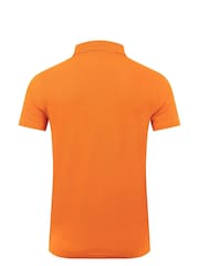 Naranja/blanco - Weird Fish Miles Pique Polo Shirt - Imagen 6 de 6