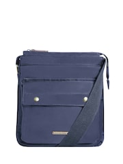 Weird Fish Blue Arman Cross Body Bag - Image 1 of 6