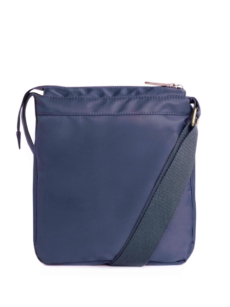 Weird Fish Blue Arman Cross Body Bag - Image 2 of 6 Weird Fish Blue Arman Cross Body Bag - Image 2 of 6