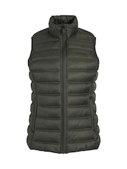 Weird Fish Green Atissa Lightweight Padded Gilet - Image 6 of 7