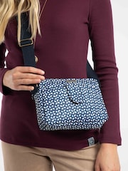 Weird Fish Blue Corrie Printed Cross Body Bag - Image 2 of 4