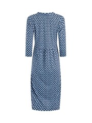 Weird Fish Isolde Printed Jersey Midi Dress - Imagem 7 de 7