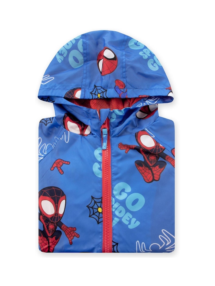 Character Blue Marvel Spidey And His Amazing Friends Raincoat Spiderman And Miles - Image 12 of 12
