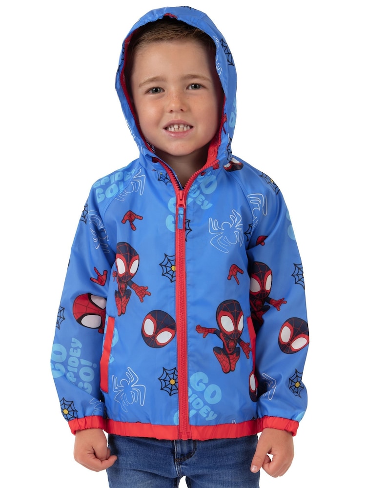 Character Blue Marvel Spidey And His Amazing Friends Raincoat Spiderman And Miles - Image 2 of 12