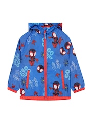 Character Blue Marvel Spidey And His Amazing Friends Raincoat Spiderman And Miles - Image 8 of 12