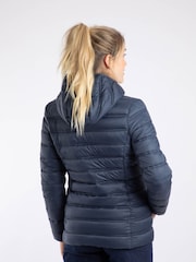 Weird Fish Blue Eshka Lightweight Padded Jacket - Image 2 of 7