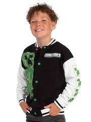 Character Black Minecraft Bomber Jacket - Image 11 of 12