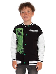 Character Black Minecraft Bomber Jacket - Image 7 of 12