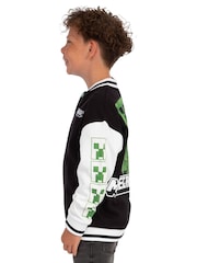 Character Black Minecraft Bomber Jacket - Image 9 of 12