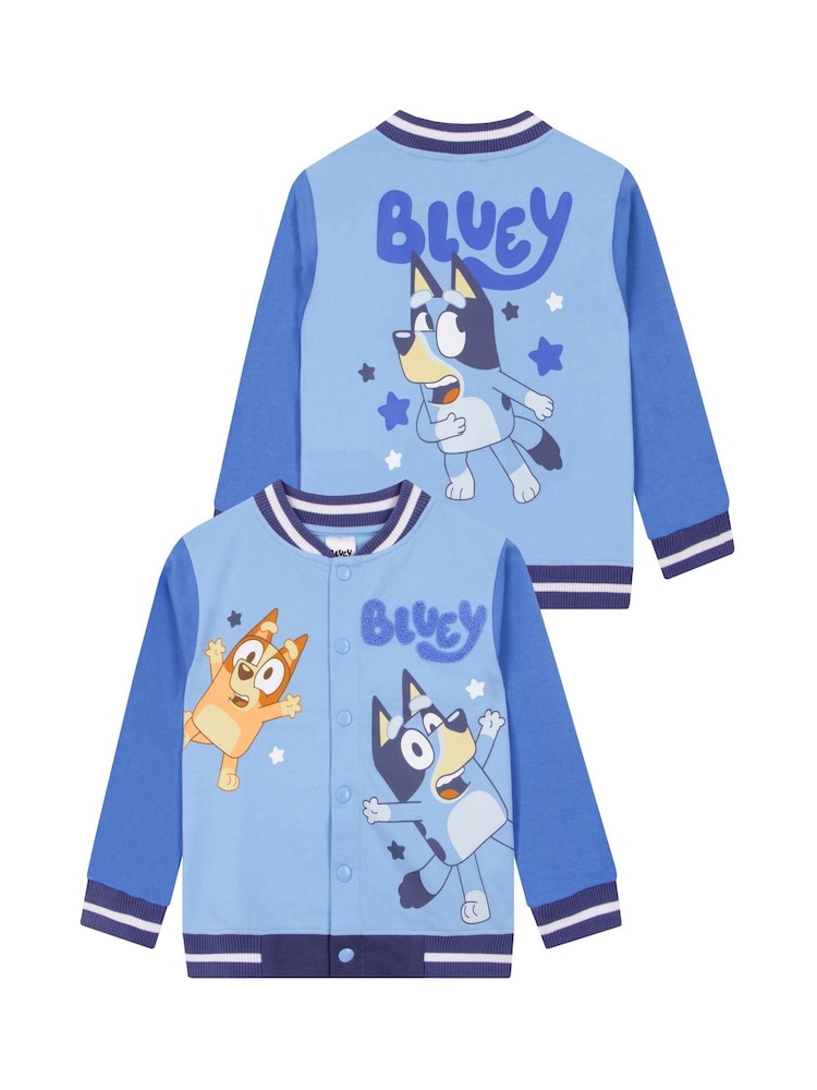 Character Blue Bluey And Bingo Boys Bomber Jacket - Image 1 of 12