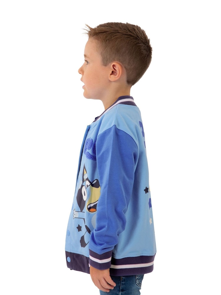 Character Blue Bluey And Bingo Boys Bomber Jacket - Image 12 of 12