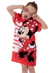 Character Red Disney Minnie Mouse Nightdress - Image 4 of 9