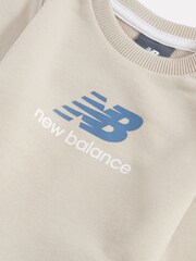 New Balance Brown FT Crew & Joggers Set - Image 5 of 6