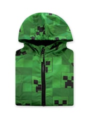 Character Green Minecraft Creeper Raincoat - Image 12 of 12