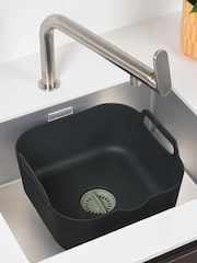 ReBorn Sage Green Washing Up Bowl & Sink Tidy Bundle - Image 5 of 6