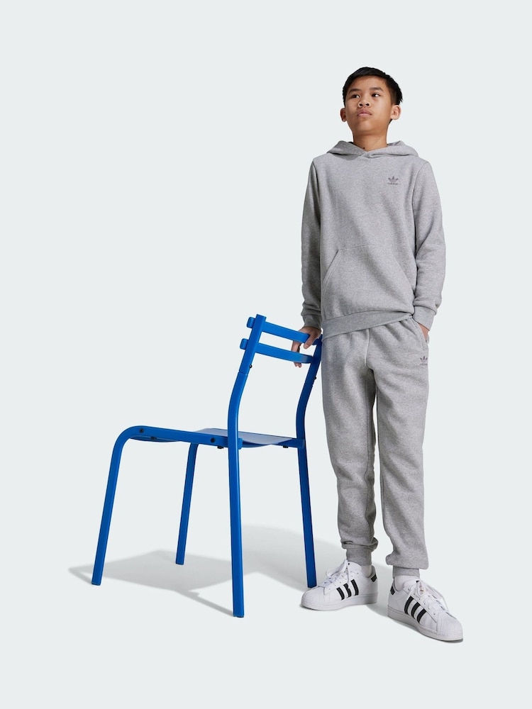 adidas Originals Grey Hoodie - Image 1 of 4 adidas Originals Grey Hoodie - Image 1 of 4