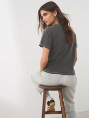 Gris antracita - Graphic Pilates Short Sleeve T-Shirt - Imagen 4 de 7