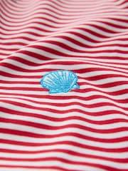 Red Short Sleeve Embroidered T-Shirt - Image 6 of 6