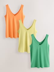 Green/Yellow/Orange Modal Slouch Vests 3 Pack - Image 1 of 10