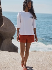 White Official Licence Ashmoleon Elbow T-Shirt - Image 4 of 9