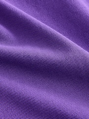Purple Short Sleeve Polo Shirt (3-16yrs) - Image 4 of 4