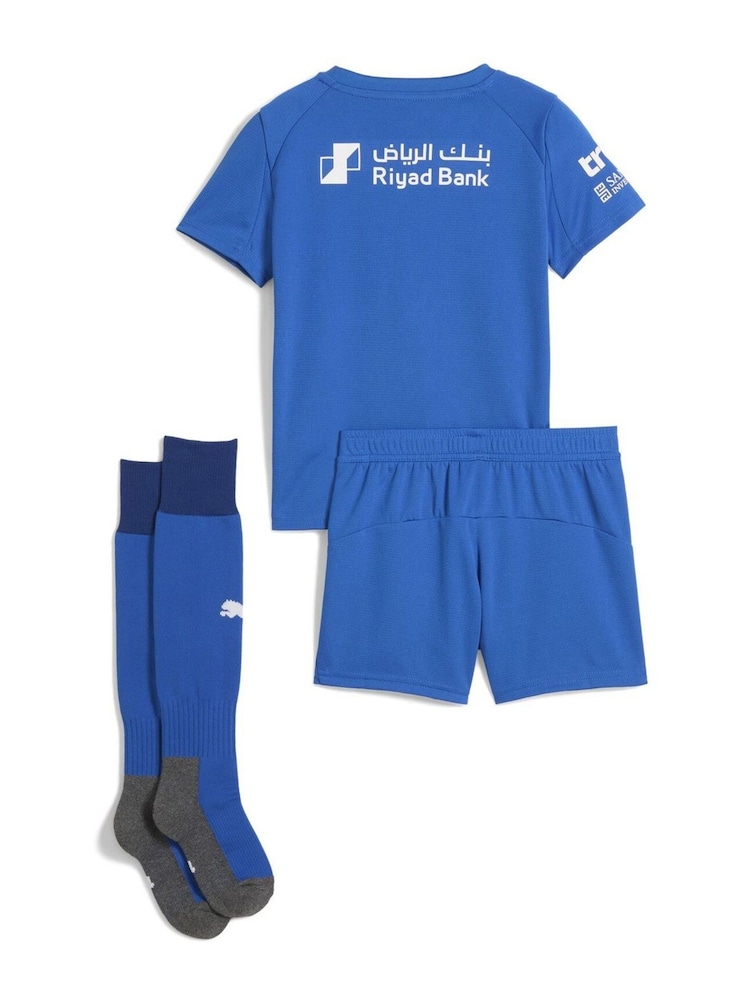 Puma Blue Al-Hilal SFC 25/26 Kids Home Minikit - Image 2 of 2 Puma Blue Al-Hilal SFC 25/26 Kids Home Minikit - Image 2 of 2