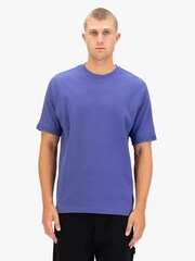Luke 1977 Ellison Textured Black T-Shirt - Image 1 of 6