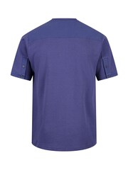 Luke 1977 Ellison Textured Black T-Shirt - Image 5 of 6