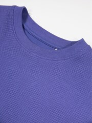 Luke 1977 Ellison Textured Black T-Shirt - Image 6 of 6