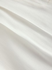 White Jorts with Scarf Belt - Image 8 of 8