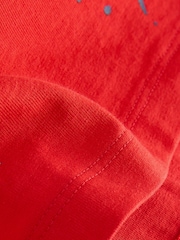 Red England Short Sleeve Graphic T-Shirt (3-16yrs) - Image 8 of 8