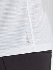 adidas White Own The Run T-Shirt - Image 3 of 4