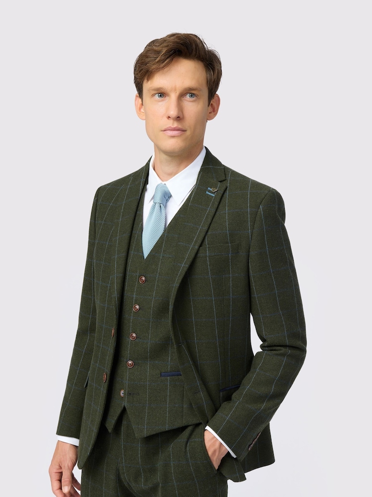 Antique Rogue Green Hooper Check Jacket - Image 1 of 3