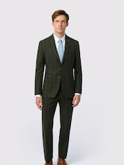 Antique Rogue Green Hooper Check Jacket - Image 3 of 3