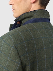 Antique Rogue Green Tweed Overcoat - Image 3 of 3