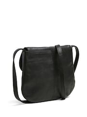 PIECES Black Royal Leather Party Bag - Image 2 of 5
