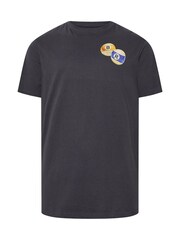 BadRhino Big & Tall Grey Ebony Billiards Club T-Shirt - Image 7 of 7