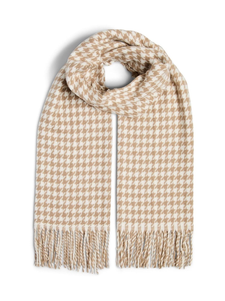 PIECES Brown Wool Scarf - Image 1 of 3 PIECES Brown Wool Scarf - Image 1 of 3