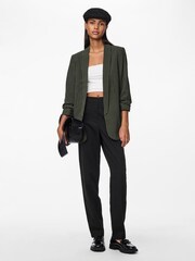 PIECES Green Printed Blazer - Image 1 of 6