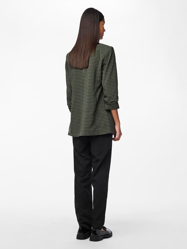 PIECES Green Printed Blazer - Image 2 of 6