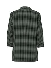 PIECES Green Printed Blazer - Image 6 of 6