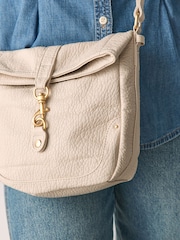 White Messenger Cross-Body Bag - Image 7 of 13