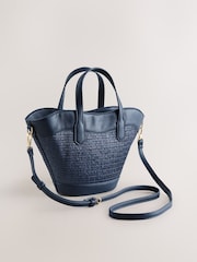 Marinen - Skulderveske med raffia-effekt - Bilde 1 av 5