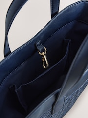 Marinen - Skulderveske med raffia-effekt - Bilde 5 av 5