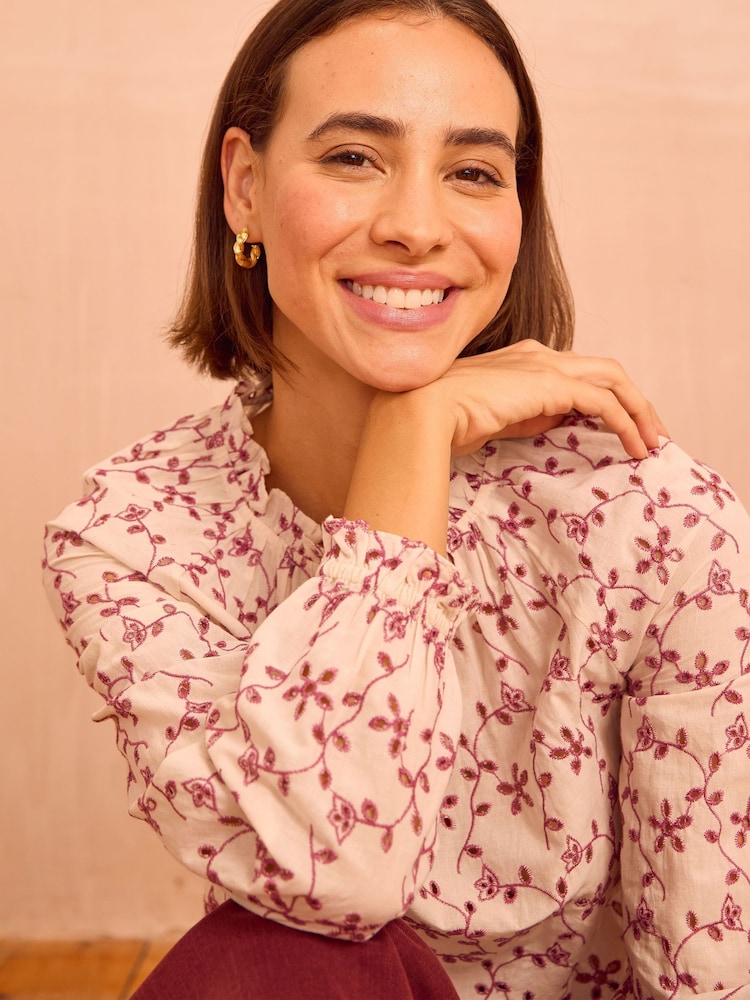 Aspiga Lauren Embroidered Blouse - Bild 4 von 4