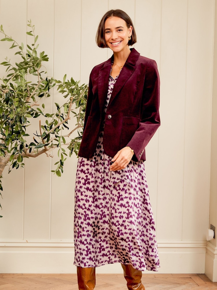 Aspiga Minette Viscose Crepe Printed Shirt Dress - Bild 1 von 5