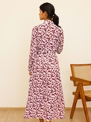 Aspiga Minette Viscose Crepe Printed Shirt Dress - Bild 4 von 5