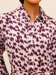 Aspiga Minette Viscose Crepe Printed Shirt Dress - Bild 5 von 5