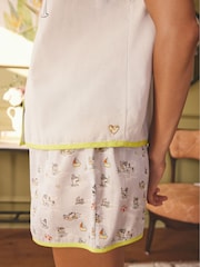 Cath Kidston Blue Button Through Stanley Dog Print Shorts Pyjamas Set - Image 5 of 9