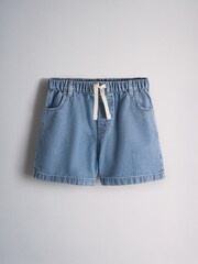 The Set 3 Pack Denim Shorts Pink/Blue/Cream - Image 7 of 9